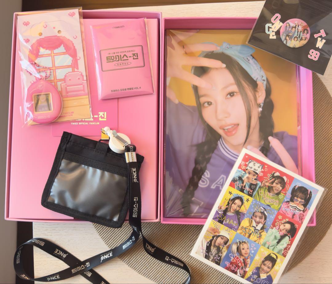 

[USED] Extremely Rare: TWICE OFFICIAL FANCLUB ONCE 4th Generation Membership Kit
