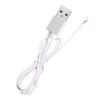 2-Core Pure Copper USB A Male Charging Cable