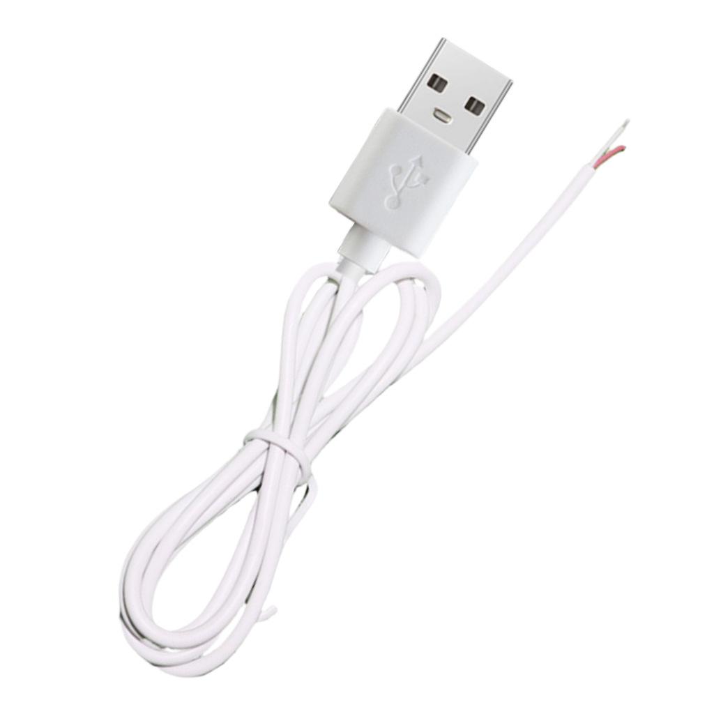 2-Core Pure Copper USB A Male Charging Cable