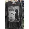 The Cure Cat T Shirt, 90s Alternative Independent Rock Men's T Shirt Summer New Style Unisex Casual T Shirt