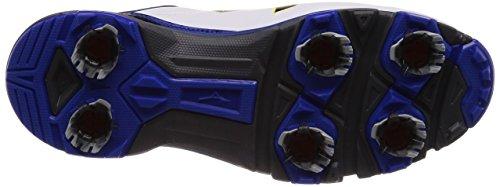 Mizuno Nexlite 005 Boa Men's Golf Shoes, 3E Spikes, White/Blue, Size 28.0cm