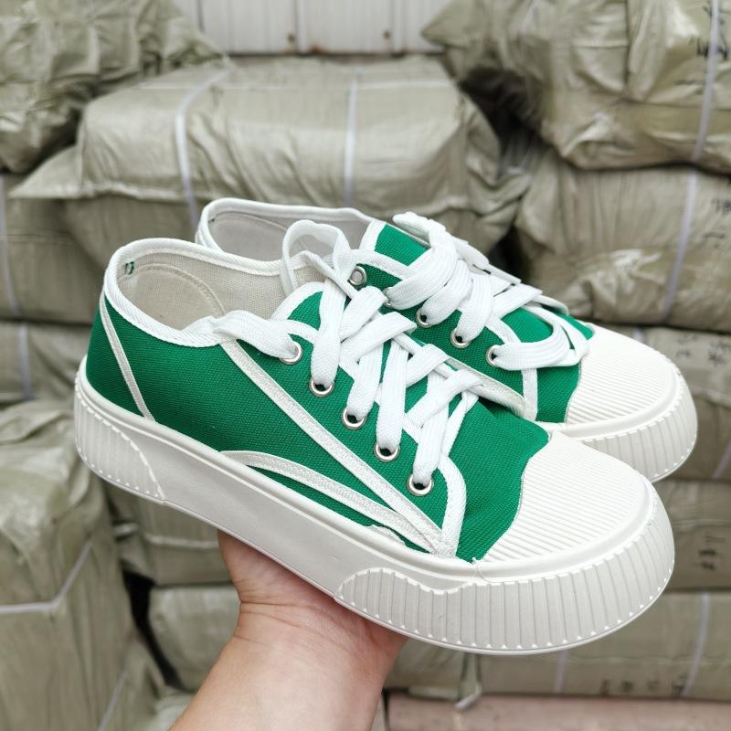 Canvas shoes women's new spring versatile students high value campus spring and autumn casual board shoes