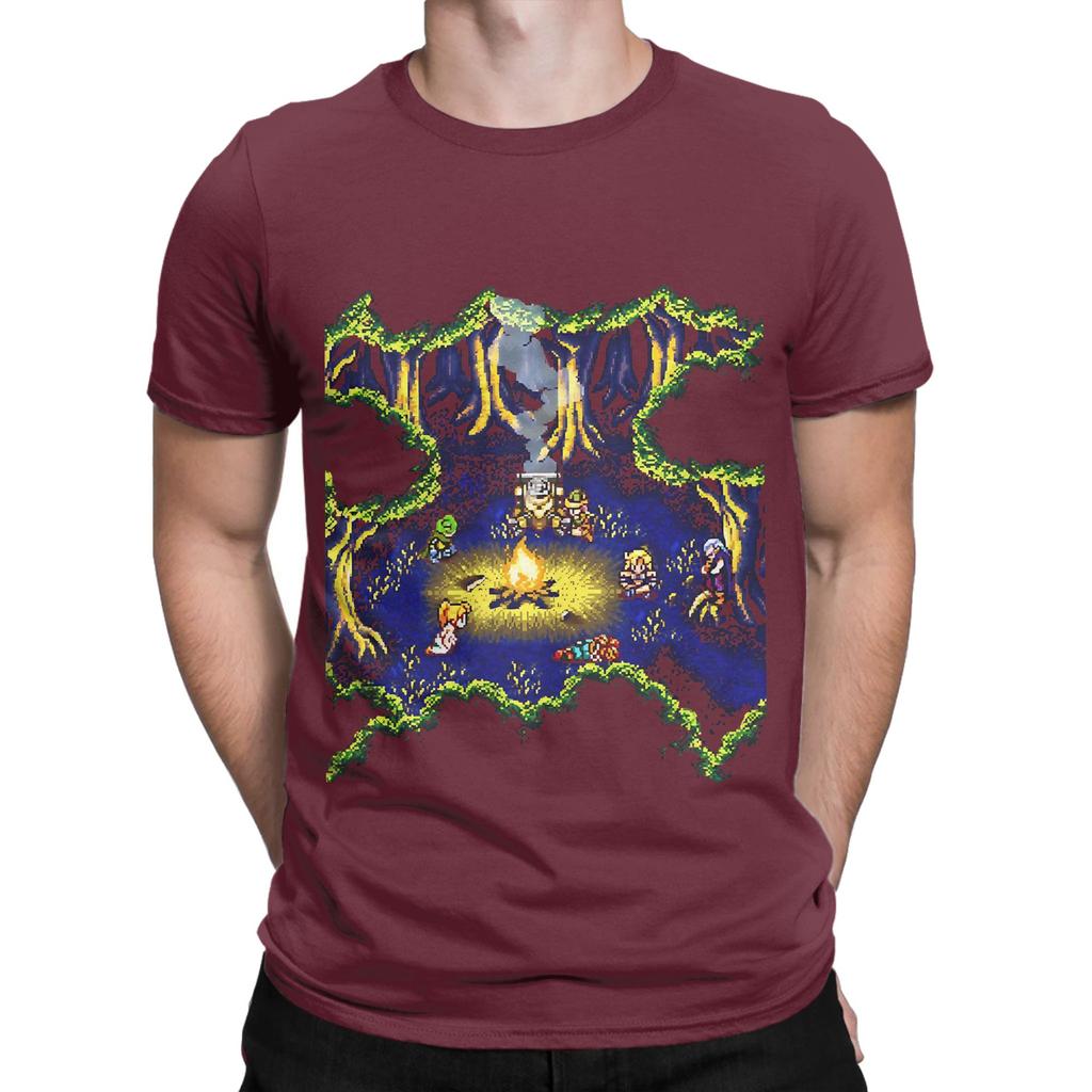 Fionas Forest Chrono Trigger Funny Graphic 100 Cotton TShirt Chrono Trigger Tops Tees For Unisex