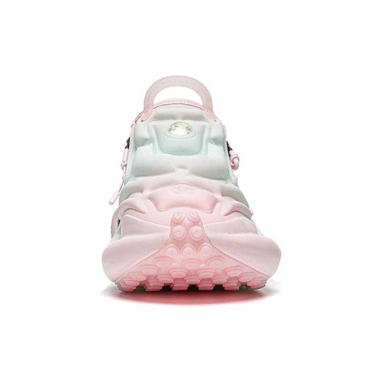 New LiNing Pangu Flow Cushioning, Abrasion Resistant, And Resilient Properties Low Top Casual Shoes Unisex Cotton Candy AZGS069-11