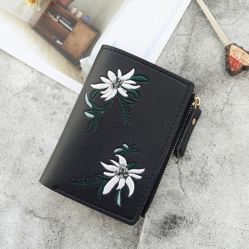New Fashion Women Short Wallet Coin Purse Wallets For Women Card Holder Small Ladies Wallet Female Hasp Clutch Handbags Bolsa