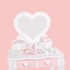 BABIBO Wooden Simulation Princess Love Dresser/Hairdressing Make-Up Jewellery Play House Girl Set of Toys Birthday Gift