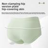 Ladies Spring and Summer Simple Pure Cotton Antibacterial Extension Crotch No Trace Breathable Briefs