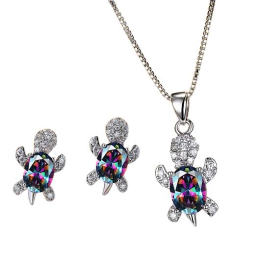 Stylish Women Necklace Set All Match Lady Dress Up