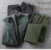 Men's Autumn/Winter Windproof Waterproof Soft Shell Trousers - Thick, Loose, and Velvet-Lined for Outdoor Casual Wear