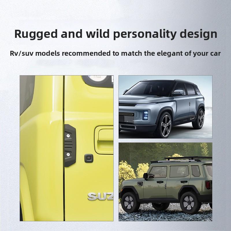 Thickened Car Door Anti Collision Strip Edge Protector Side Body Scratch Resistant Sticker Soft Rubber Close Door Protection