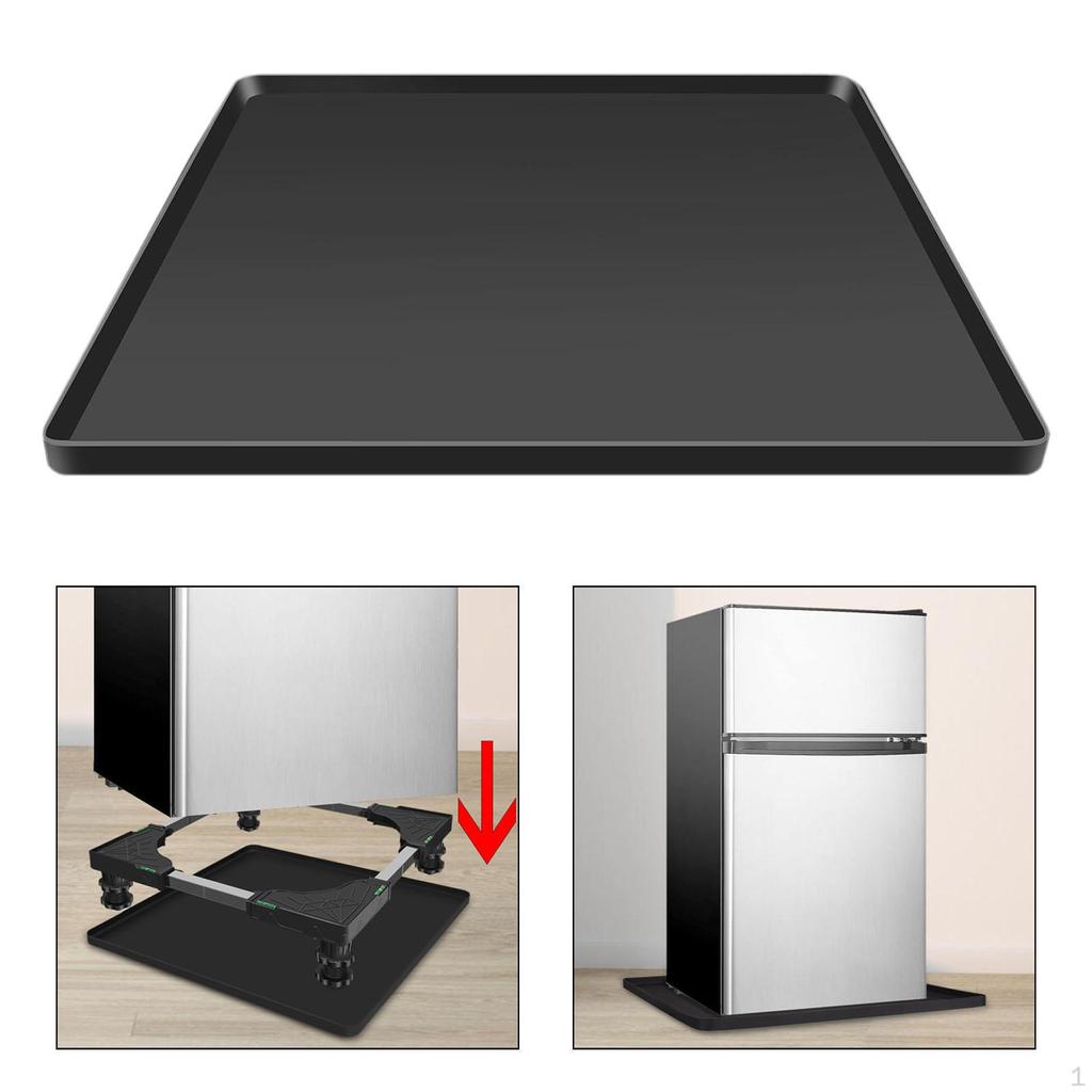 Drip Tray Made of , Floor Mat for Mini Fridge, High Raised Edge, Leak Freezer Mat, Laundry
