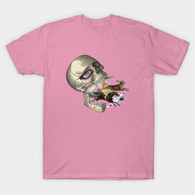 T Shirt Women Exquisite Corpse With Hangover Harajuku Print Kawaii Tshirt Summer Short Sleeve Female T-Shirt Top Tee