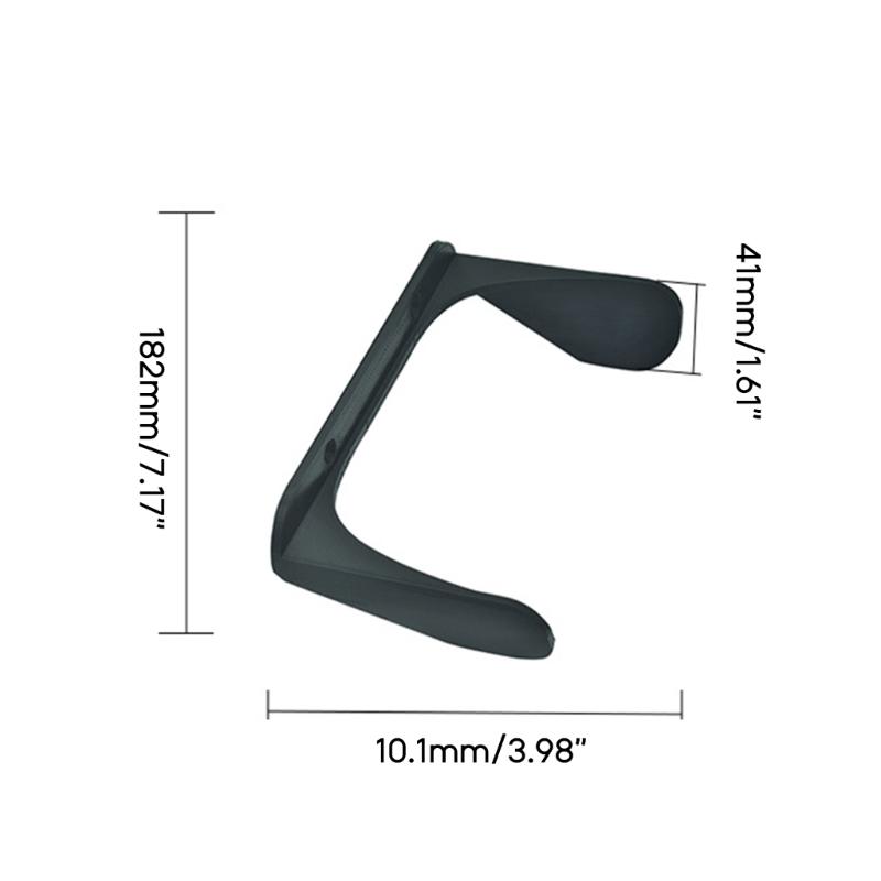 Display and Store VR Headset Wall Mount Stand for PS VR 2 Headsets Vertical VR Wall Mount Neat and Tidy Bracket
