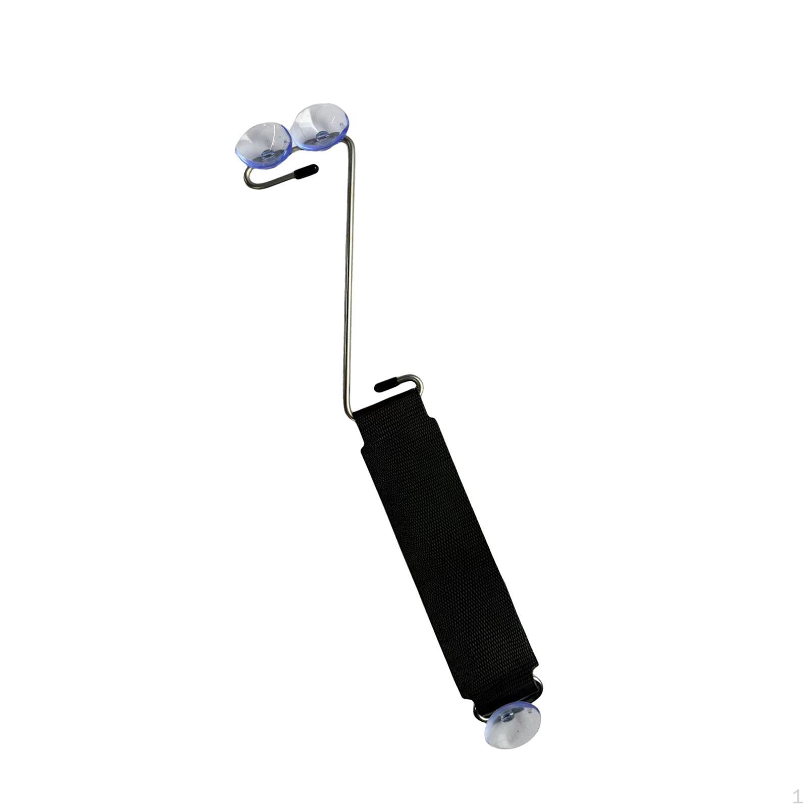 Guitar Hanger for Electric and Acoustic Instruments - Compact Storage чёрный