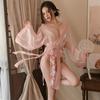 Sexy Underwear Wide-sleeved Hanfu Pajamas Set Seductive Sexy Open Placket Adult Underwear Uniform Set