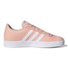 Adidas Vl Court 2.0 Comfortable Casual Durable Low-Top Kids Skate Shoes Pink Kids Sneaker GZ7661