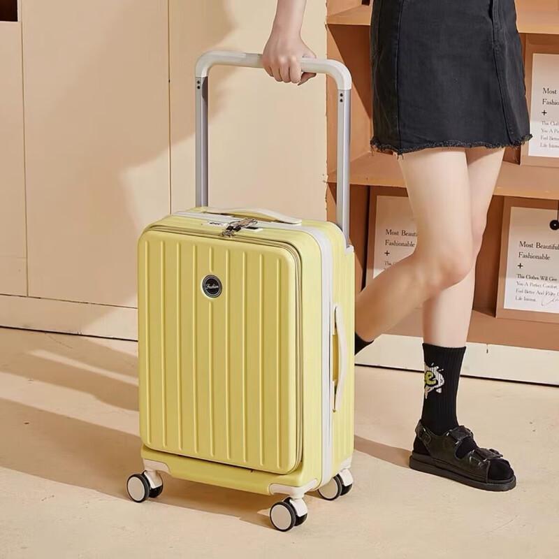 TianYin Hardshell Spinner Luggage with Front Opening 24 inches