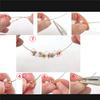 50Pcs Stainless Steel Round Covers Crimp End Beads Dia 3 4 5 mm Stopper Spacer Beads For DIY Jewelry Making Supplies Accessories