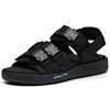 Anta Lifestyle Series Fabric Non-Slip Wear-Resistant Sports Sandals Men Sandals Black 912036901-1