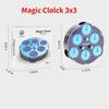 Sengso Alien Magnetic Magic Clock 3X3 Magic Clock 4X4  5X5 Sengso Magic Cube Clock  Toy Fidget Toy