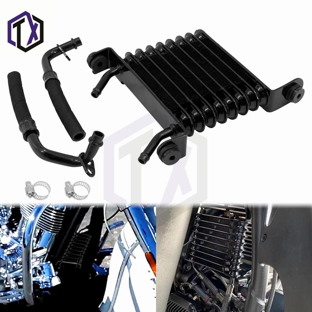 Indian Chieftain Roadmaster Modified Oil Cooler Radiator
