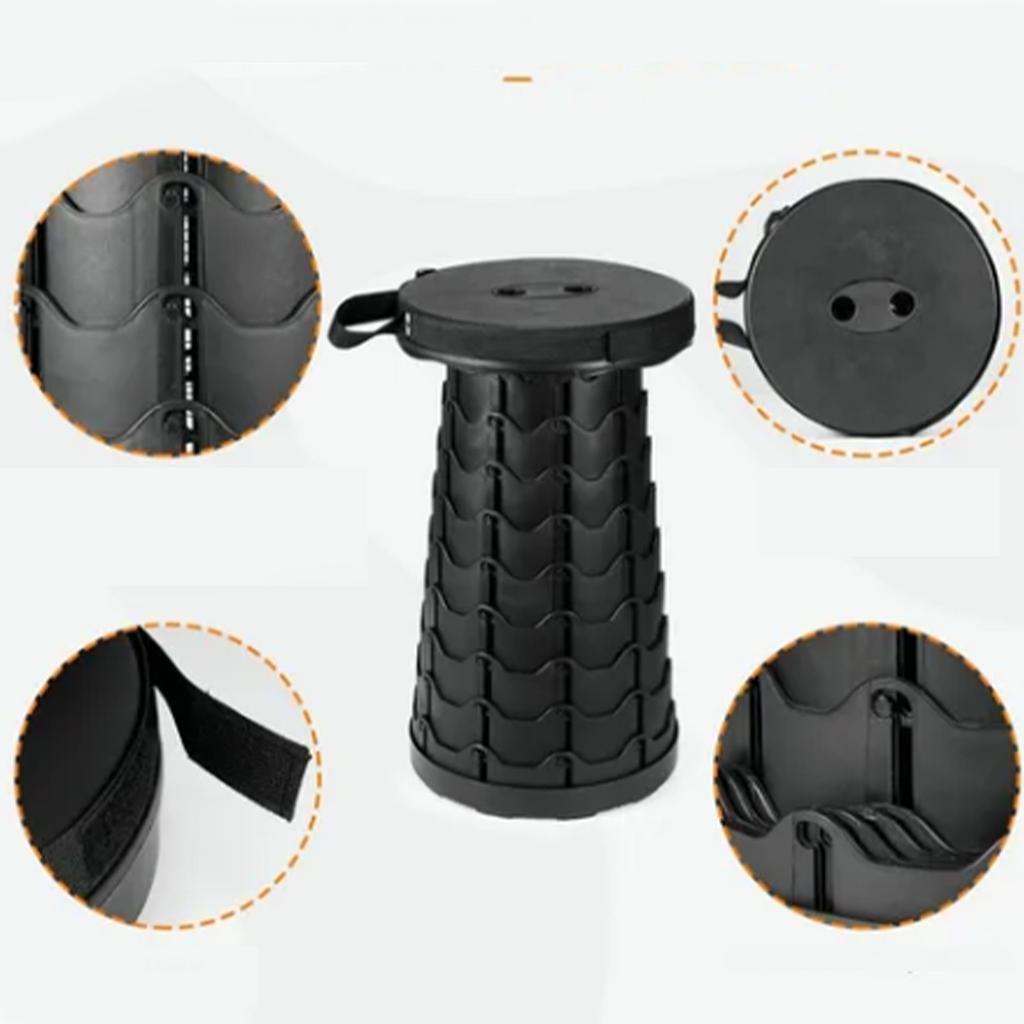 Wysuwane Składane Stołki Regulowane Wysokościowo Wytrzymałe Teleskopowe Stołki z Wysuwanym