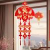 New Year Decoration 2026 Asian Vietnamese Chinese New Year Blessing Pendant Spring Festival Decoration Lightweight Tree Ornament