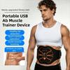 Electric Ab Muscle Trainer Device Portable EMS Muscle Stimulator Abdominal Belt  Strength Training