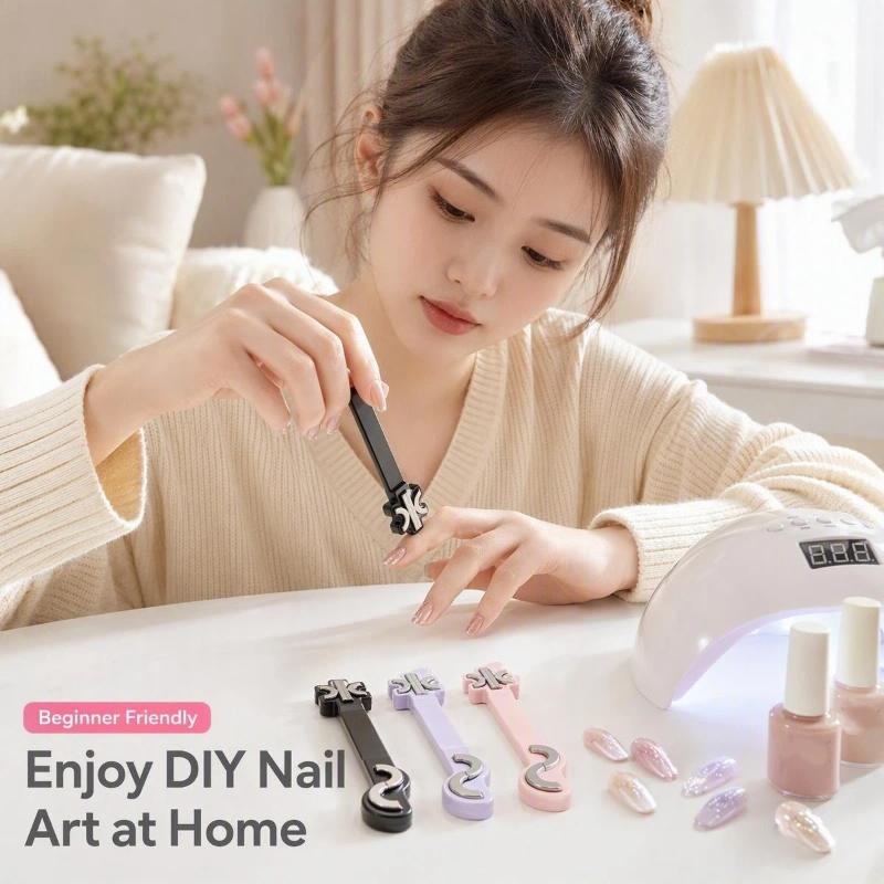 1Pcs S Shape Nail Magnet Stick Strong Magnetic Cat Eye Nail Art Tool Multicolor For Uv Gel Polish Manicure Diy Salon Use