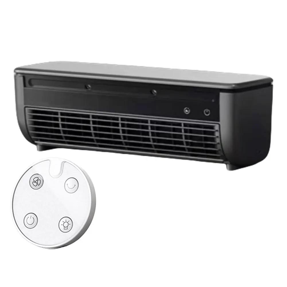 Wall-Mounted Air Cooling Fan 3 Speeds Desk Fan Rechargeable for Home Kitchen Bedroom Office