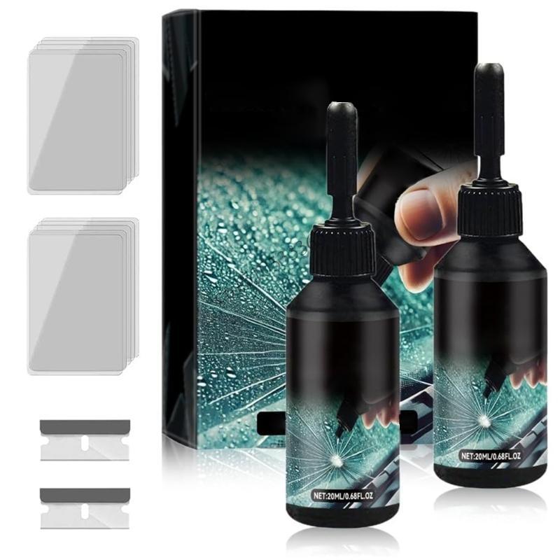 090E Восстановление повреждений лобового стекла автомобиля Предотвращает растрескивание Продлевает срок службы стекла China Mainland