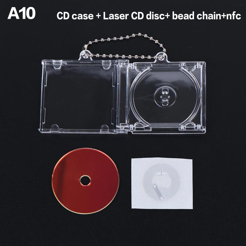 Mini NFC Funkční Pouzdro na CD Klíčenka Periferie Album Držák na Klíče Pro DIY Přívěsek na Batoh
