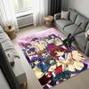 Clannad Anime Girl Character Print Area Rug, Non Slip Soft Floor Mat, Home Decor Living Room Bedroom Carpet