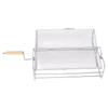Carbon Steel Rotating Grill Basket   Rotation Grilling Portable Barbecue with Handle Vegetables Outdoor Camping Gifts Garden Dad Husband Friends