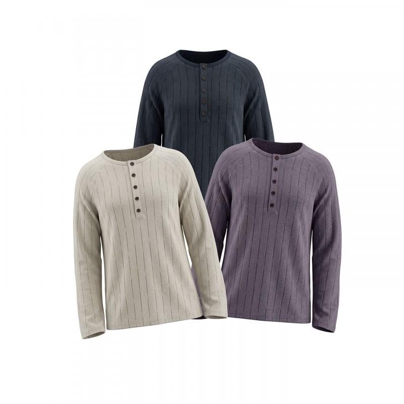HeyHenry Womens Vintage Crew Neck Long Sleeve T-Shirt Fall Casual Top