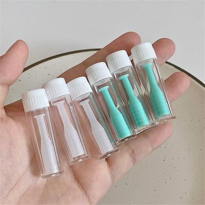 1 Stück Praktischer Weicher Handlicher Silikon Kontaktlinsen Kleine Saugnäpfe Stick für Mini Kontaktlinsen Einsetzer Entferner Werkzeug Reise