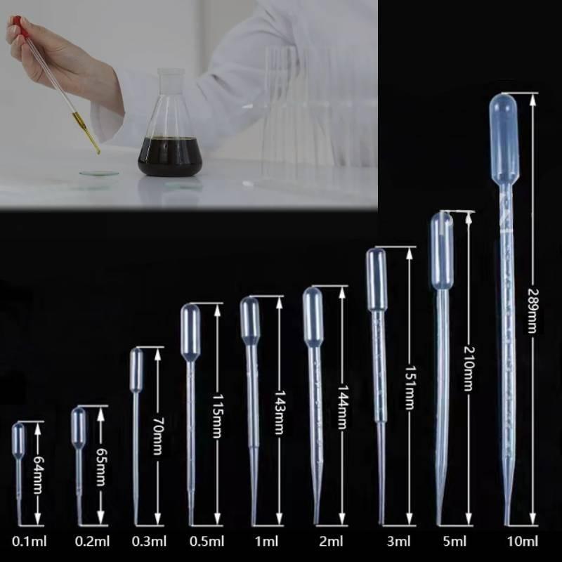Premium Disposable Plastic Pipettes With Clear Measurement Scales For Accurate Liquid Transfer