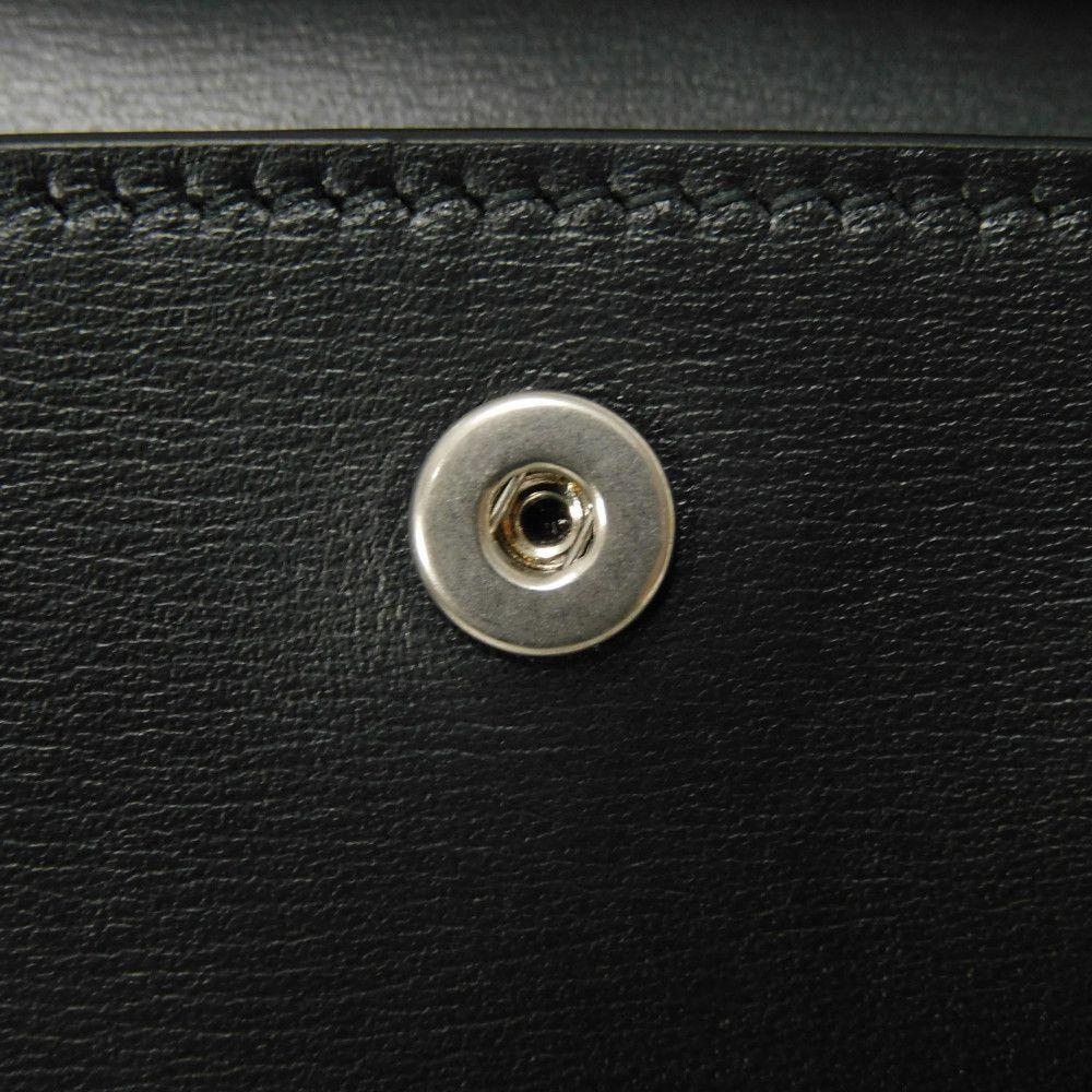 Used 9896 Bifold Wallet 661329 7941 Current RFID coin purse Unused New logo Black Men's from Japan AUTHENTIC