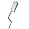 Jupeiyun Exhaust Muffler & Tailpipe Assembly for BAIC Warrior BJ2022JLC