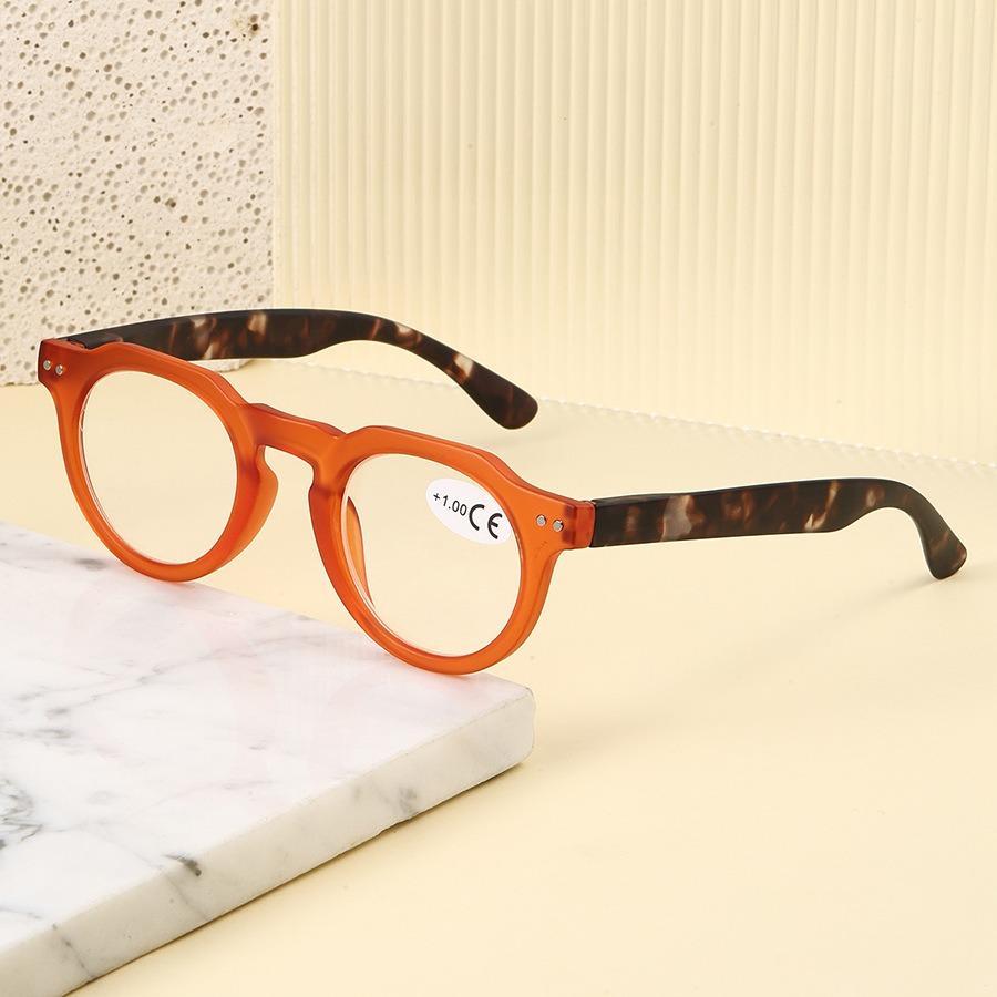 

Anti Blue Light Blocking Reading Glasses Women Men Anti-Glare Presbyopic Computer Eyeglasses Diopter from +1.0 to +4.0 1.0 оранжевый