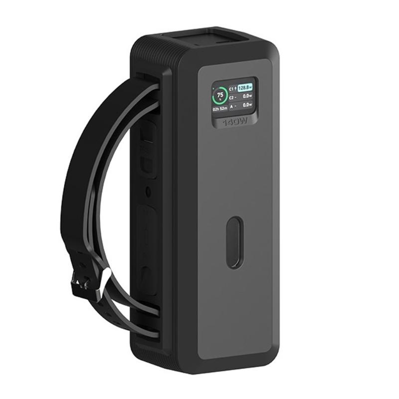 Travel Friendly Soft Case Protector Sleeve Housing Full Coverage Sweat Resistant For 737 140W Mobile Power Enhances Grip