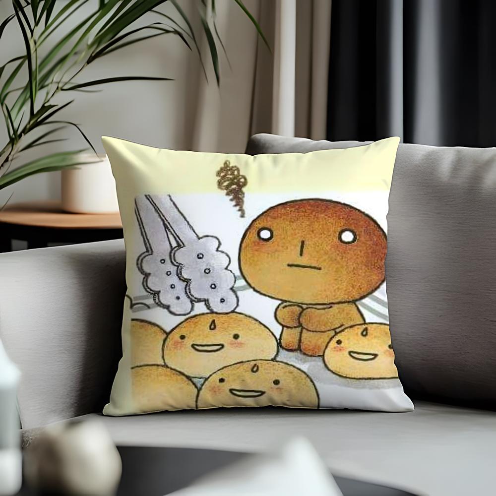 Fashion Kkogepanew Cushion Cover Antidustmite Pillowcase Invisible Zipper Silky Short Plush Sofa Cushion Cover