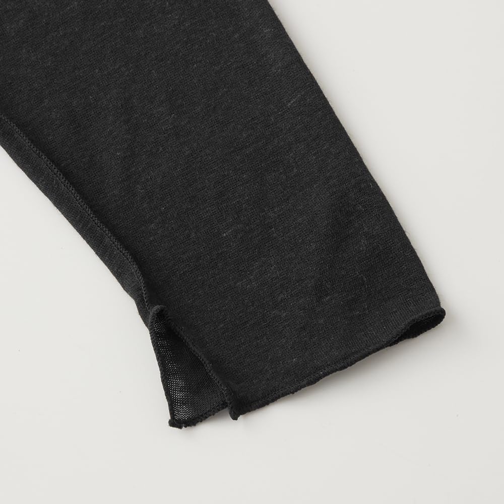 Gunze Tuche TC7347 Long Sleeve Ciel White Women's See-Through Cut-and-Sew Innerwear,