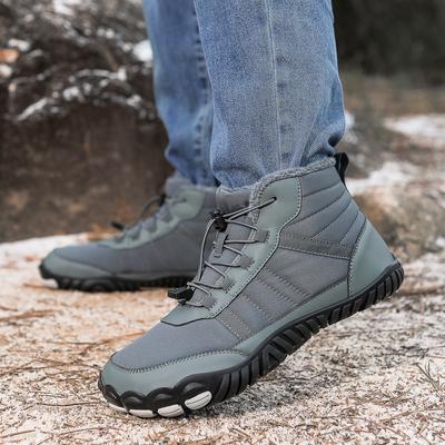 Winter Außenhandel Übergröße Samt verdickt warm wasserdicht Baumwollschuhe Paar Outdoor Schneestiefel High Top Martin Stiefel