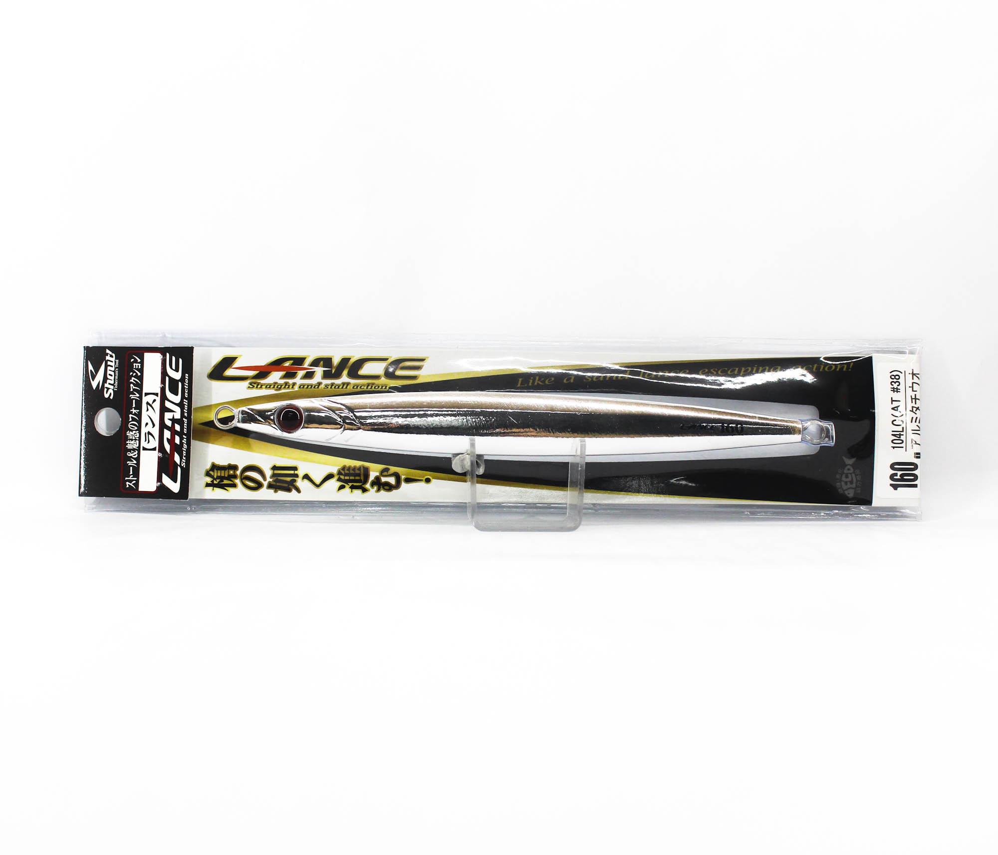 Shout 104-LC Metal Jig Lance Slow Fall Long 160 grams 38 (6712)