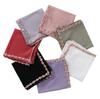Chic Floral Lace Beaded Scarf - Floral Muslim Hijab Shawl, Fresh Sweet Square Headwrap for Women