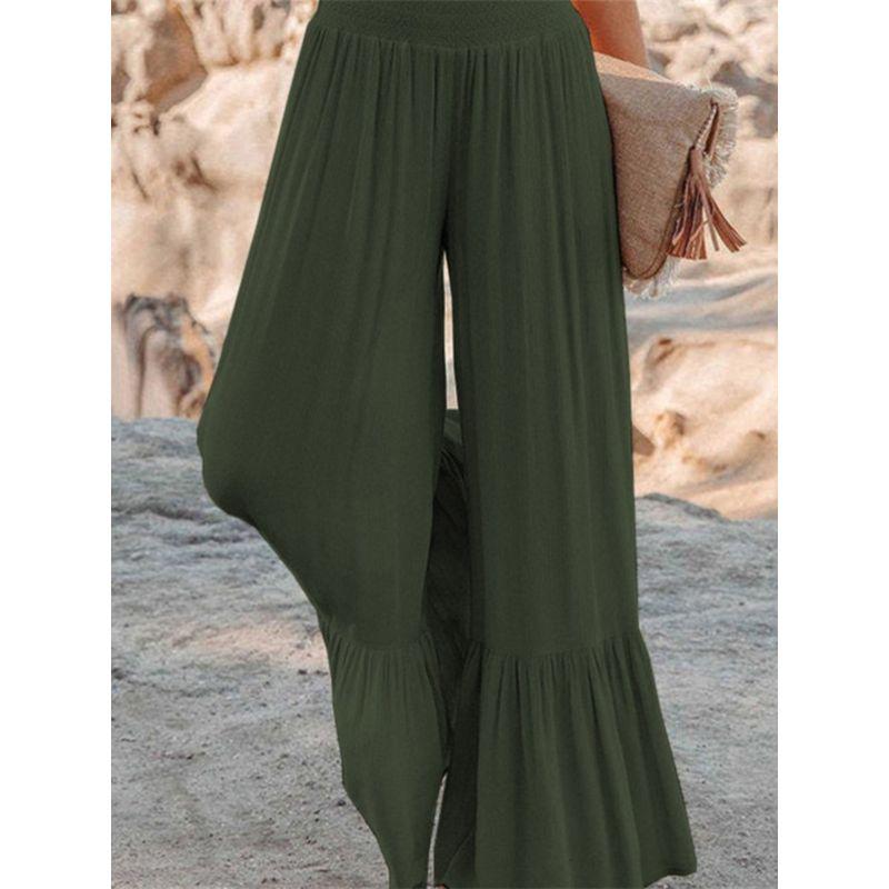 XL-5XL Women Trousers Casual Ladies Pants Casual Loose Pants Nipped Waist Trousers