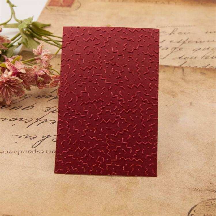 Papierowe Rzemiosło Folder do Tłoczenia Teksturowany Wzór Artystyczny Szablony do Tłoczenia do Rzemiosła Dziecięcego Tworzenia Kartek Scrapbookingu