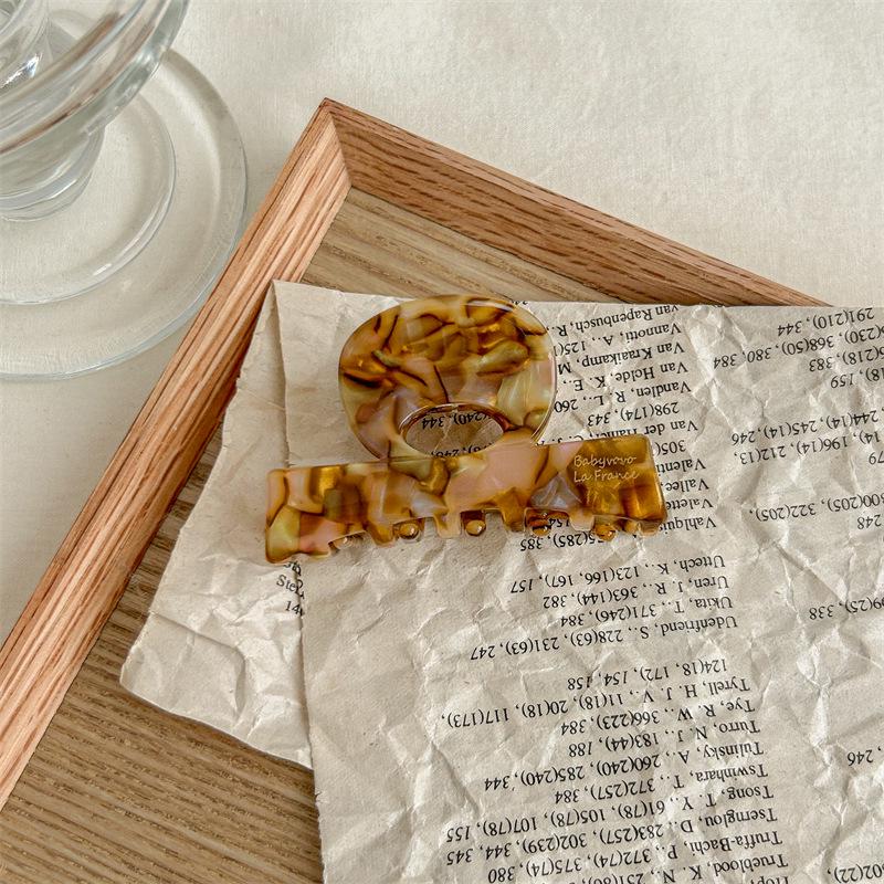 

Заколка для волос «Персиковая морская соль» в виде акулы: Acetic Acid Blogger Style, Летний аксессуар для волос 2023 года