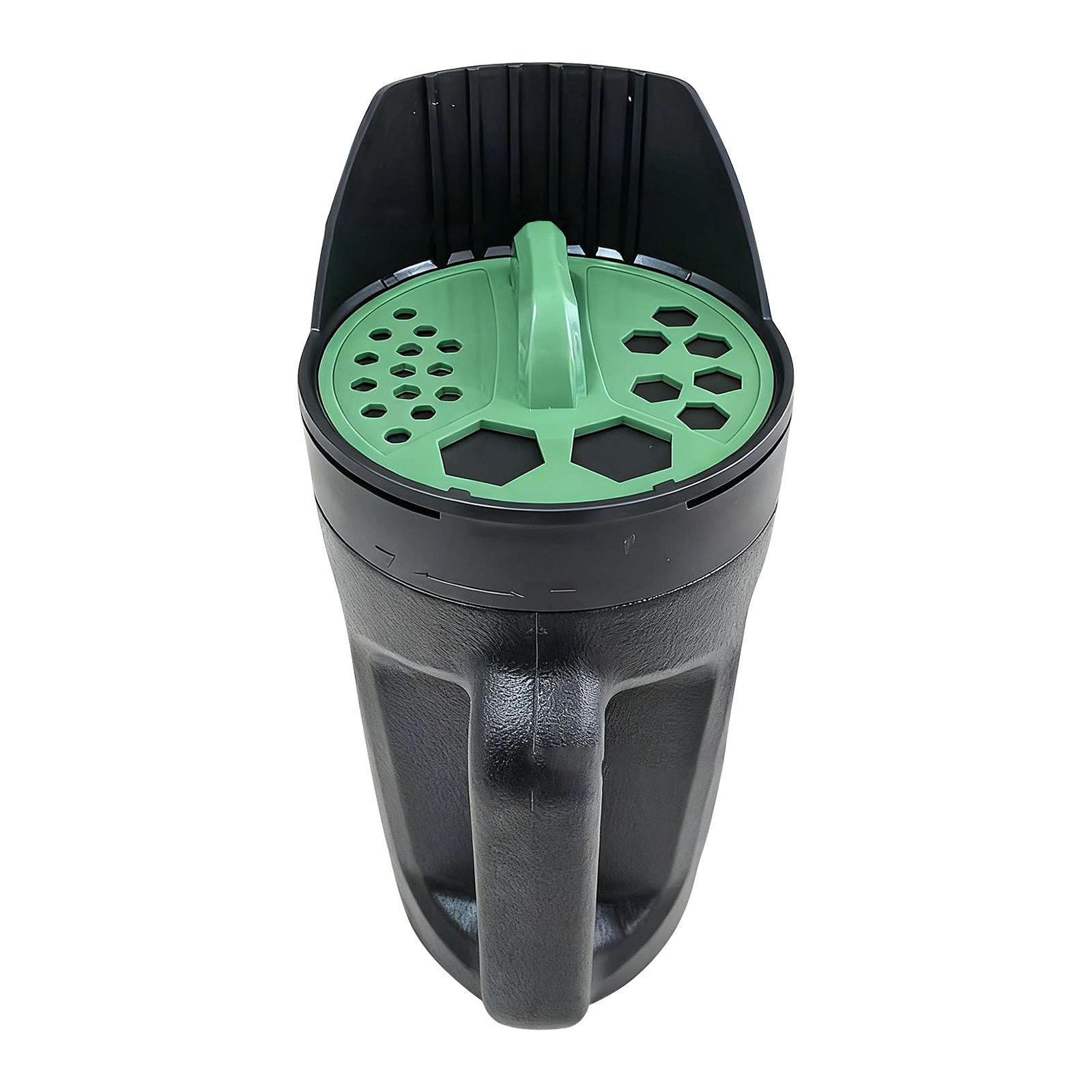 Ручной разбрасыватель семян чёрный